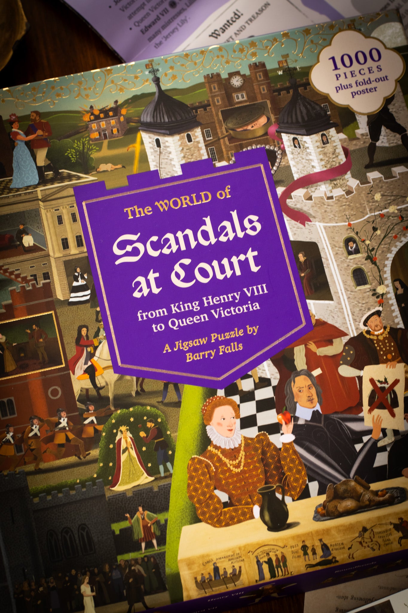 World of Scandals at Court (1000pc Jigsaw)