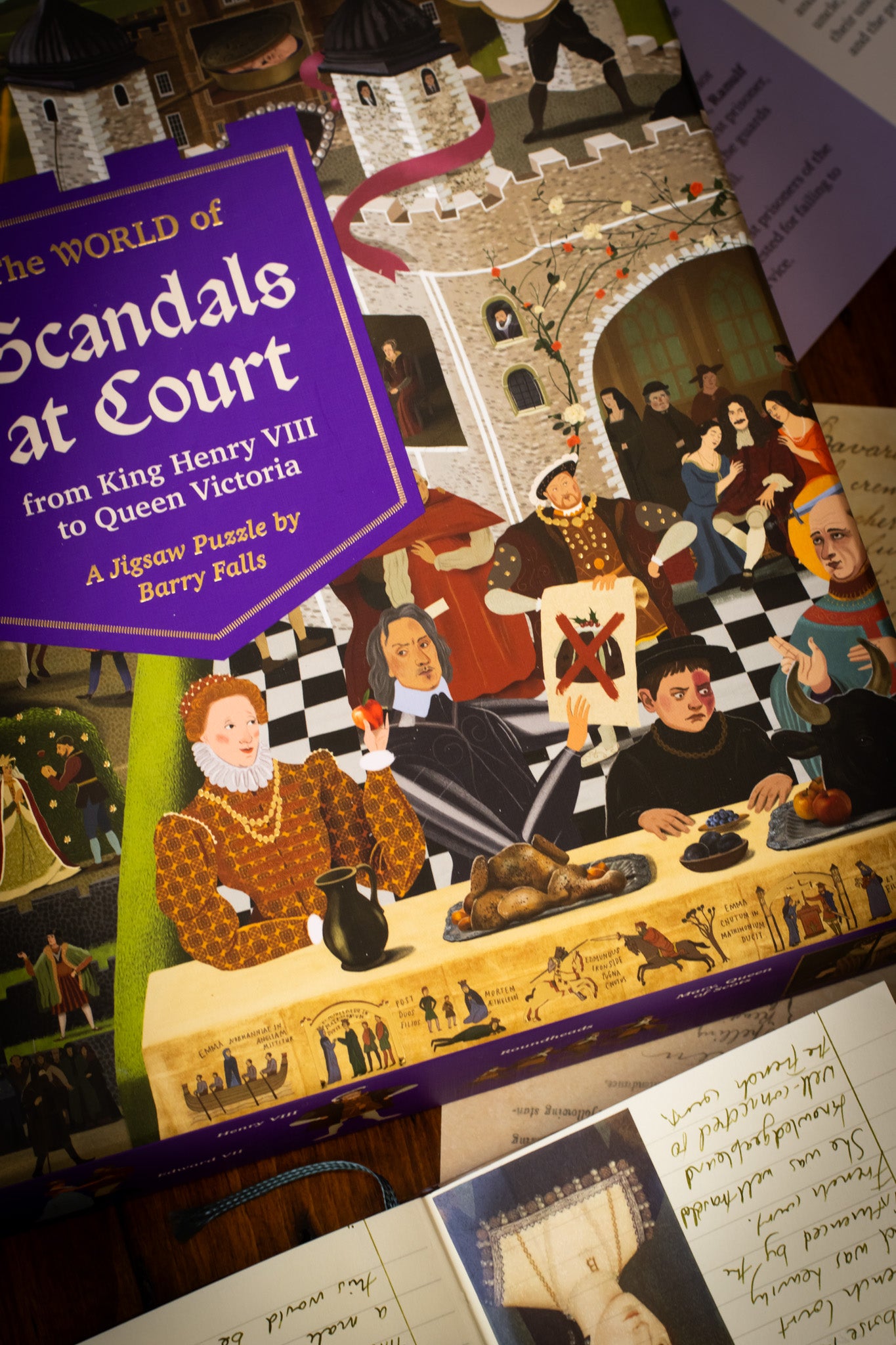 World of Scandals at Court (1000pc Jigsaw)