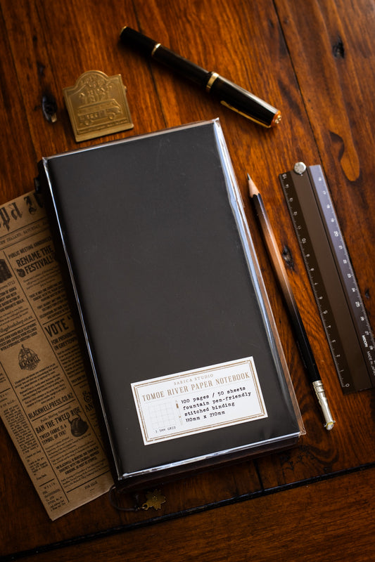 Tomoe River Paper Notebook - Black
