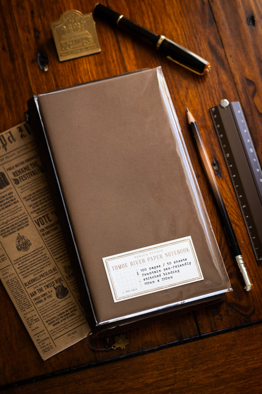 Tomoe River Paper Notebook - Brown