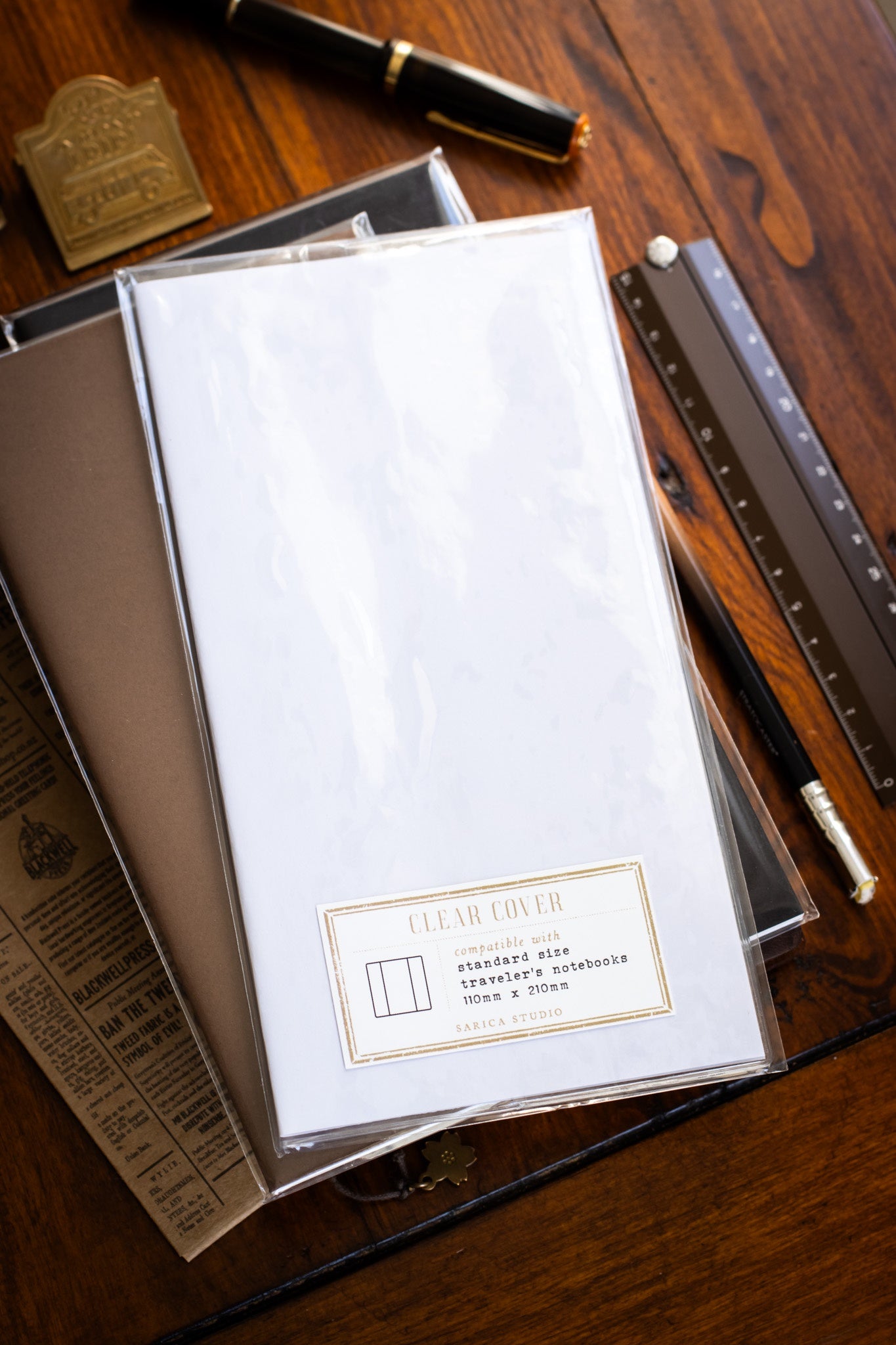 Clear Cover (Compatible with Traveler's Notebook)