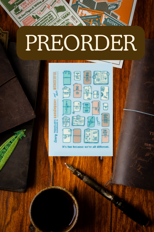 (PRE-ORDER) TRAVELER'S 2027 - Clear Folder (Passport)