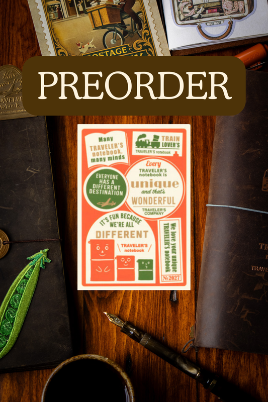 (PRE-ORDER) TRAVELER'S 2027 - Plastic Sheet (Passport)