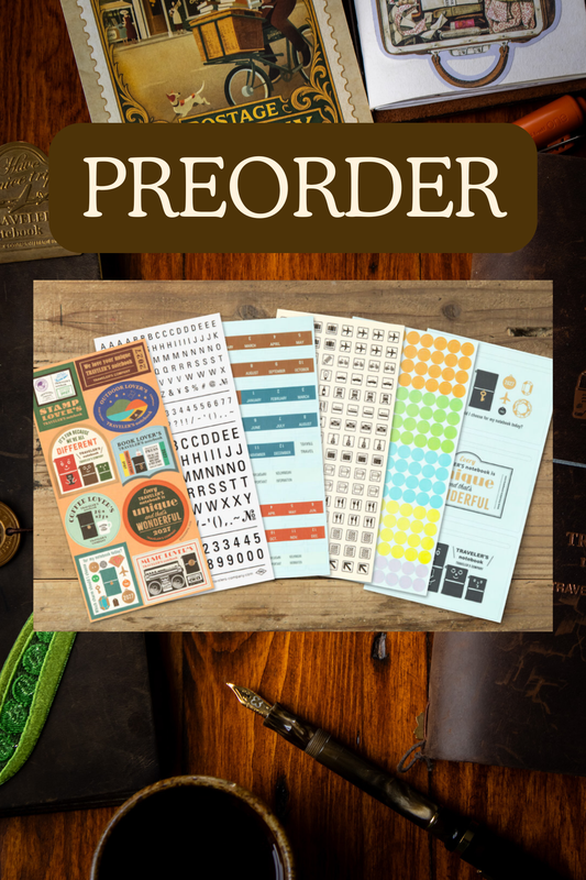 (PRE-ORDER) TRAVELER'S 2027 - Customise Sticker Set