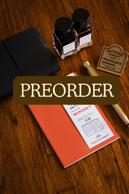(PRE-ORDER) TRAVELER'S 2027 Refill - Monthly (Passport)