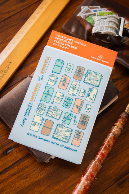 TRAVELER'S 2027 - Clear Folder (Passport)