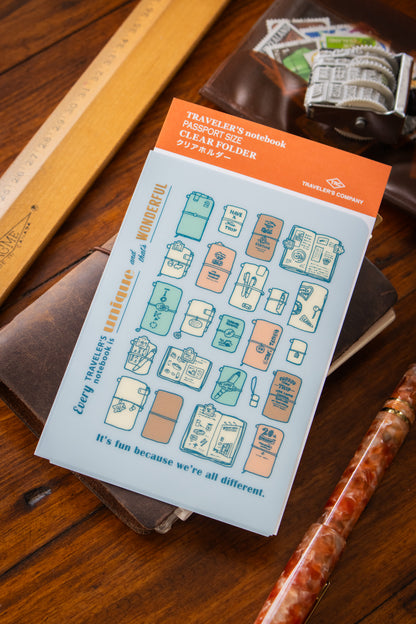 TRAVELER'S 2027 - Clear Folder (Passport)