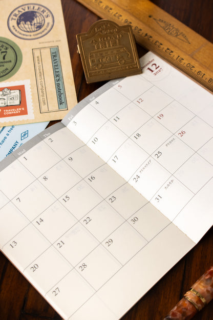 TRAVELER'S 2027 Refill - Monthly (Passport)