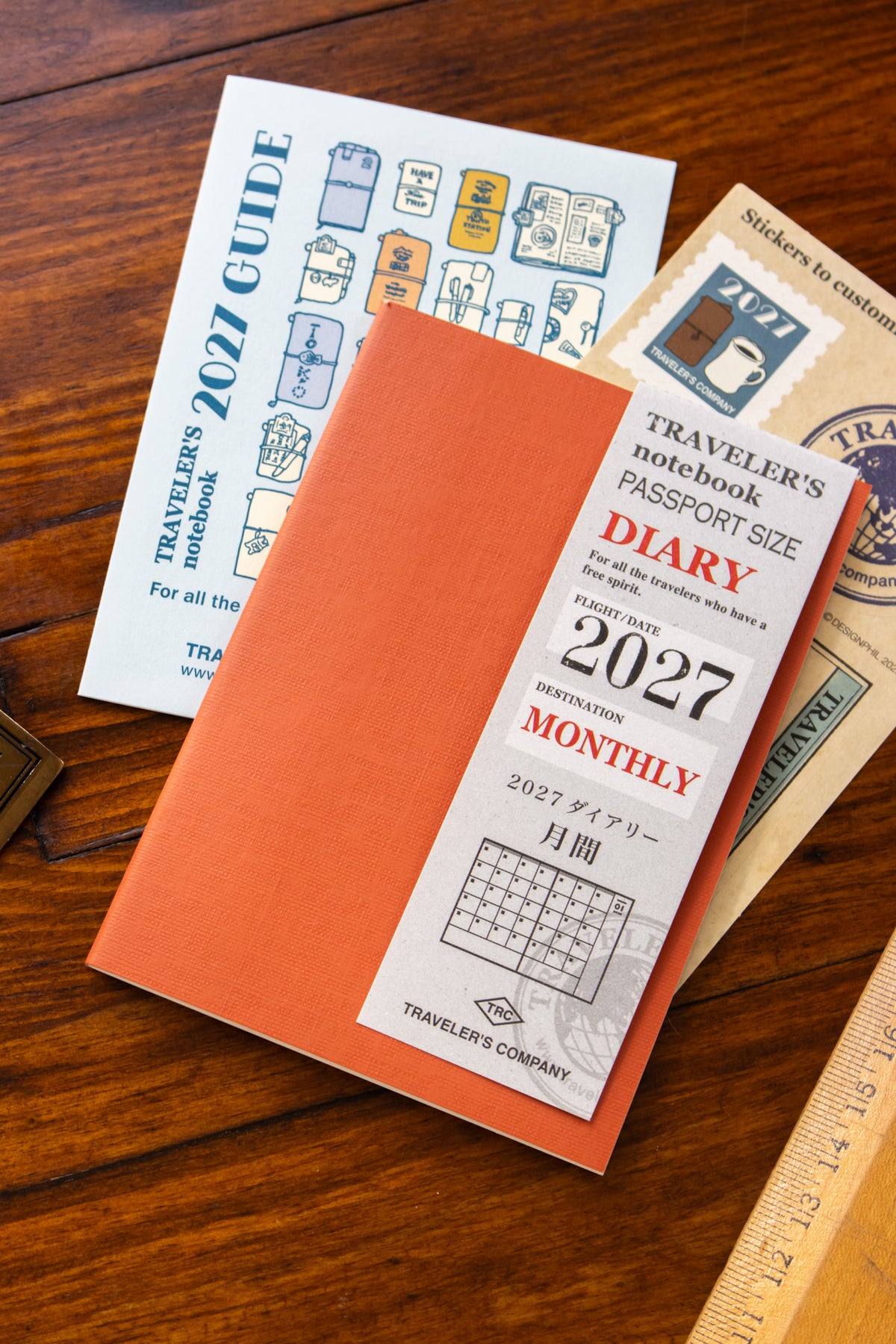 TRAVELER'S 2027 Refill - Monthly (Passport)