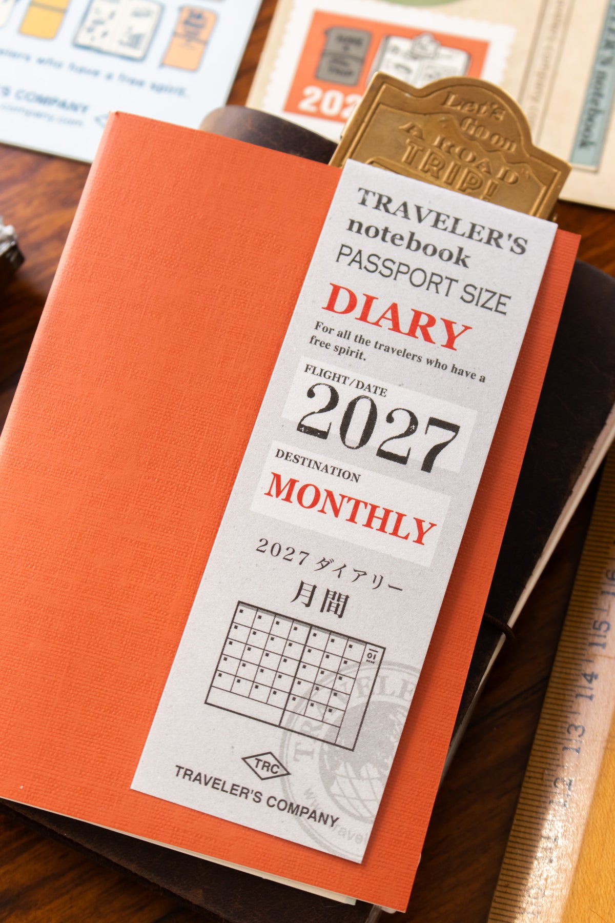TRAVELER'S 2027 Refill - Monthly (Passport)