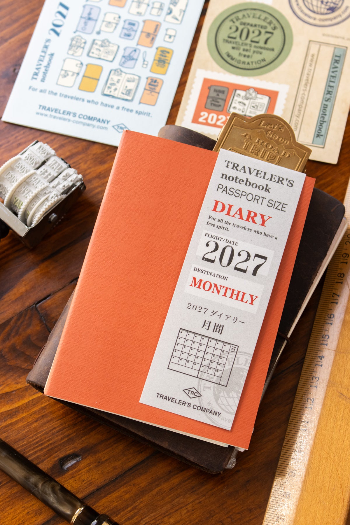 TRAVELER'S 2027 Refill - Monthly (Passport)