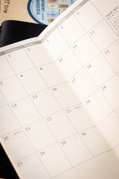 TRAVELER'S 2027 Refill - Monthly