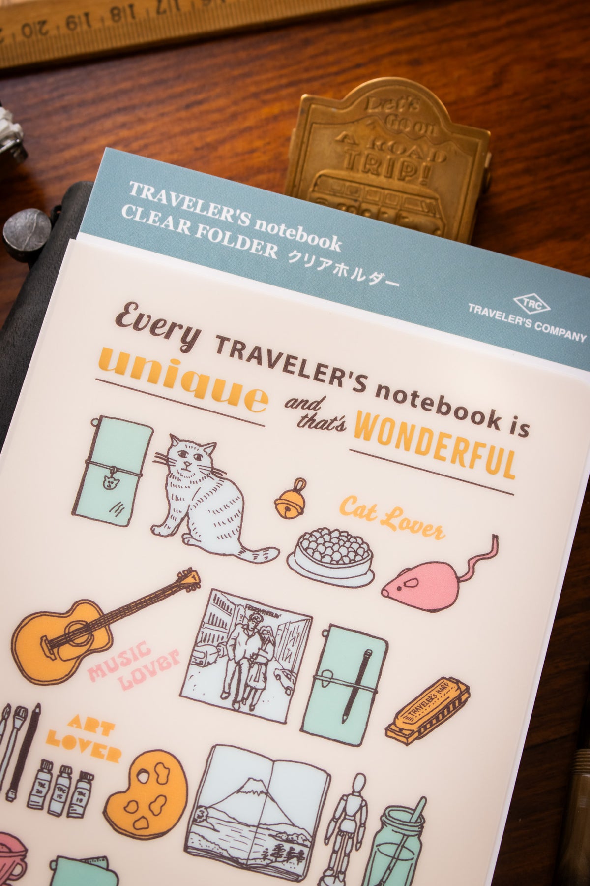 TRAVELER'S 2027 - Clear Folder Regular