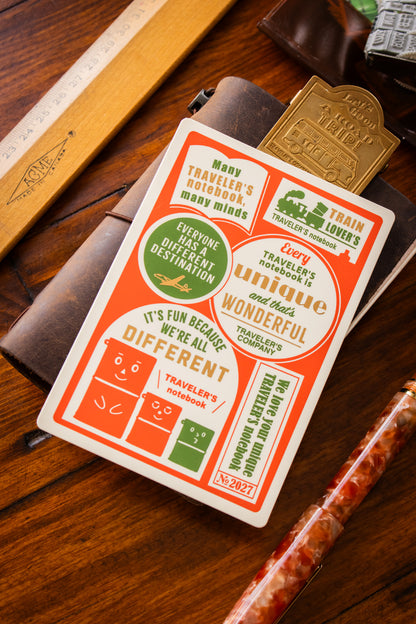 TRAVELER'S 2027 - Plastic Sheet (Passport)