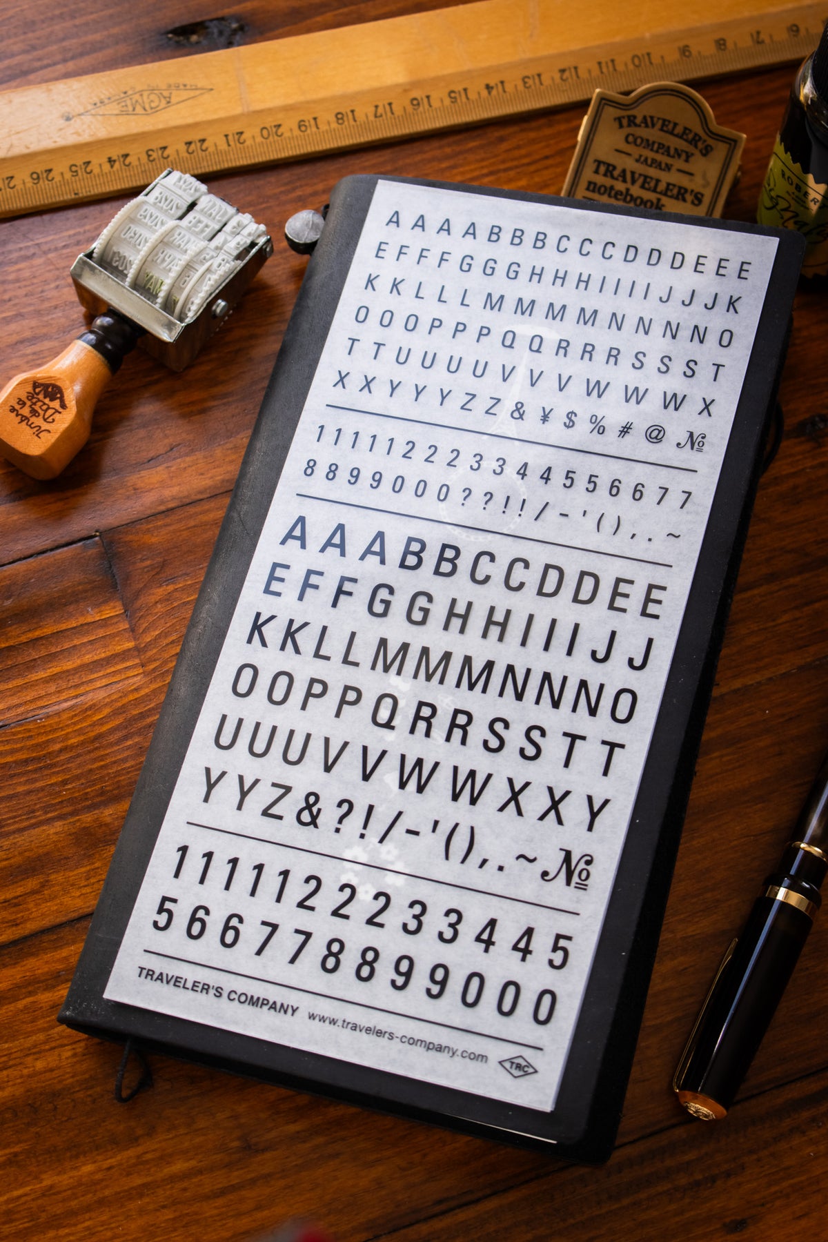 TRAVELER'S 2027 - Customise Sticker Set