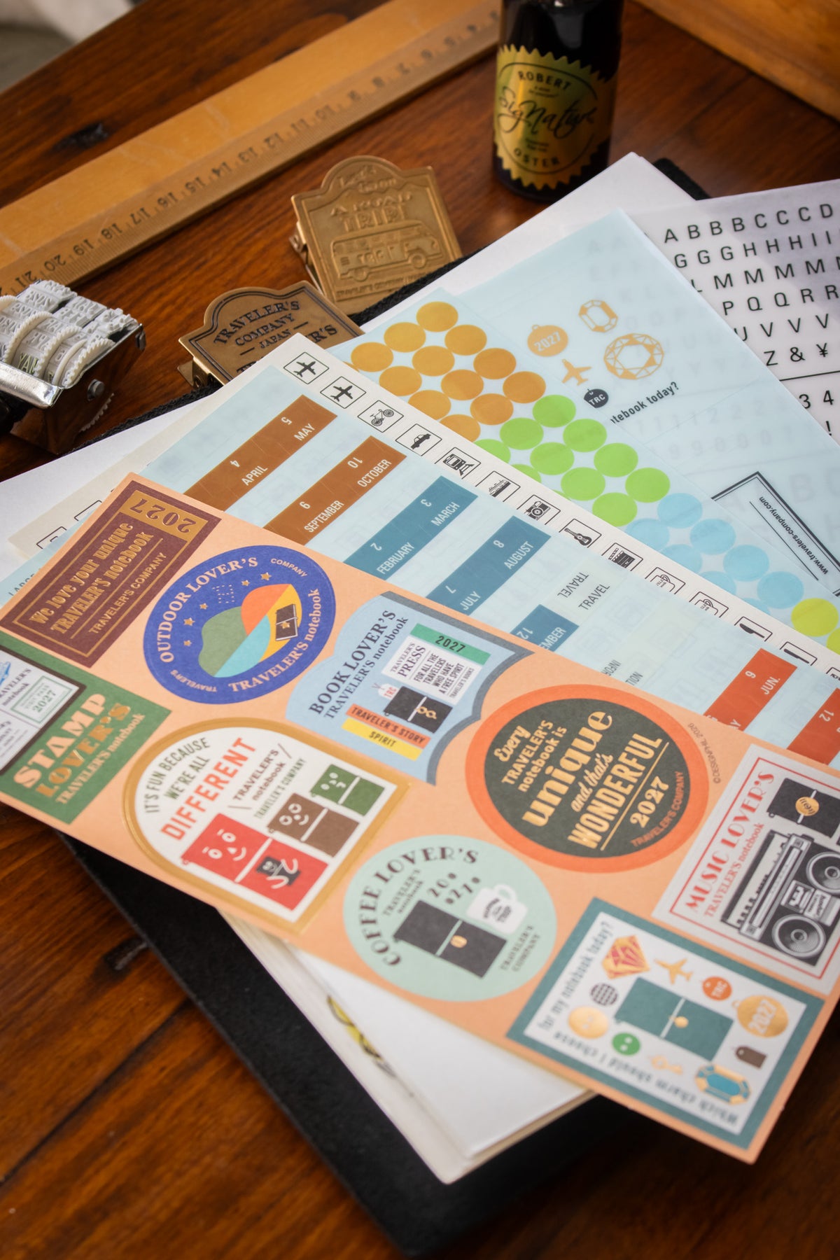 TRAVELER'S 2027 - Customise Sticker Set