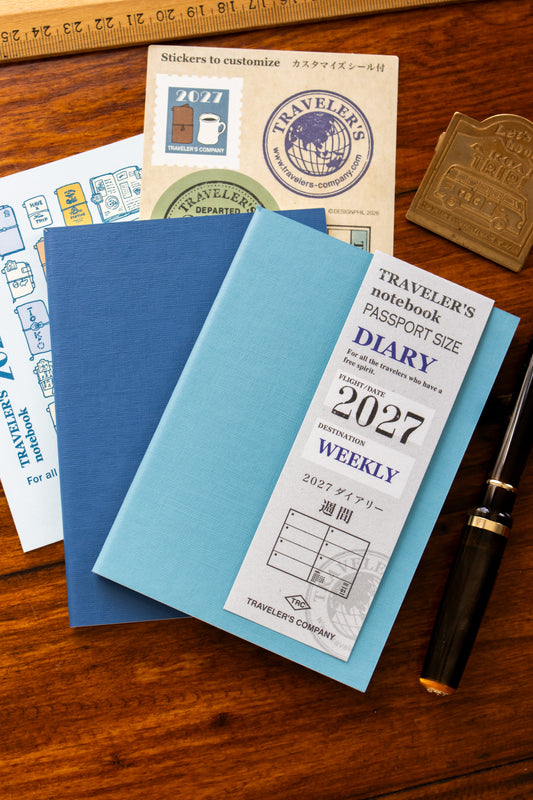 TRAVELER'S 2027 Refill - Weekly (Passport)