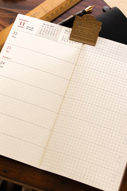 TRAVELER'S 2027 Refill - Weekly+Memo