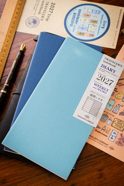 TRAVELER'S 2027 Refill - Weekly+Memo