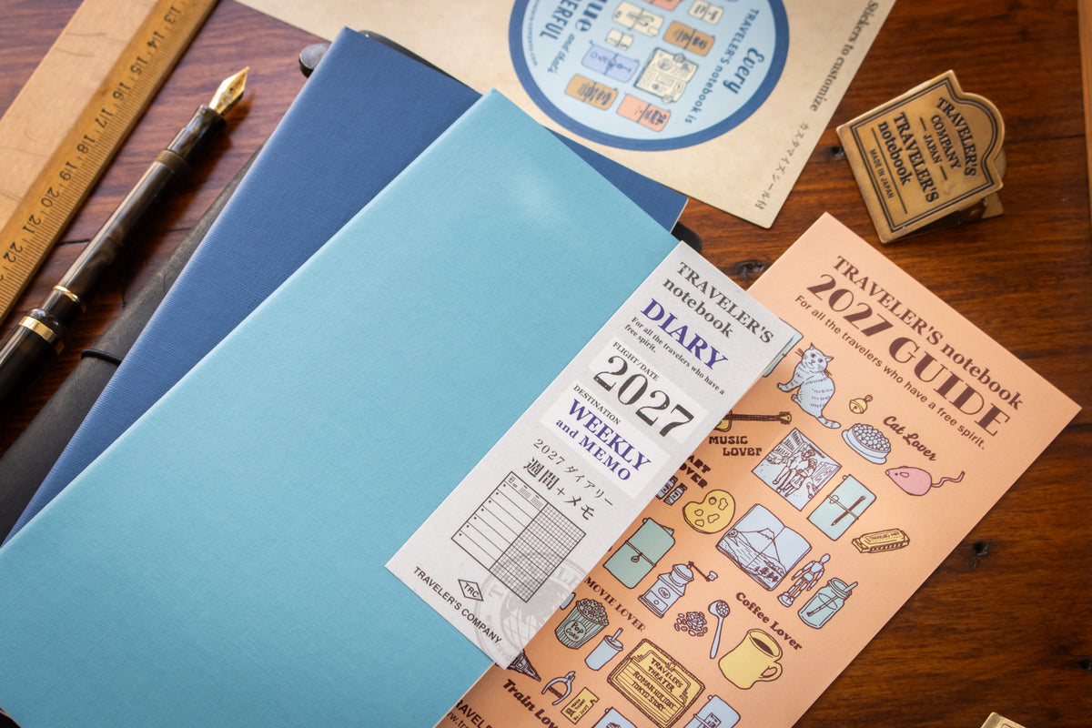 TRAVELER'S 2027 Refill - Weekly+Memo