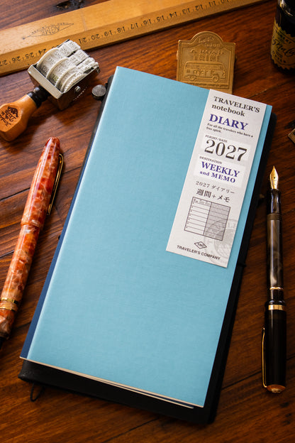TRAVELER'S 2027 Refill - Weekly+Memo