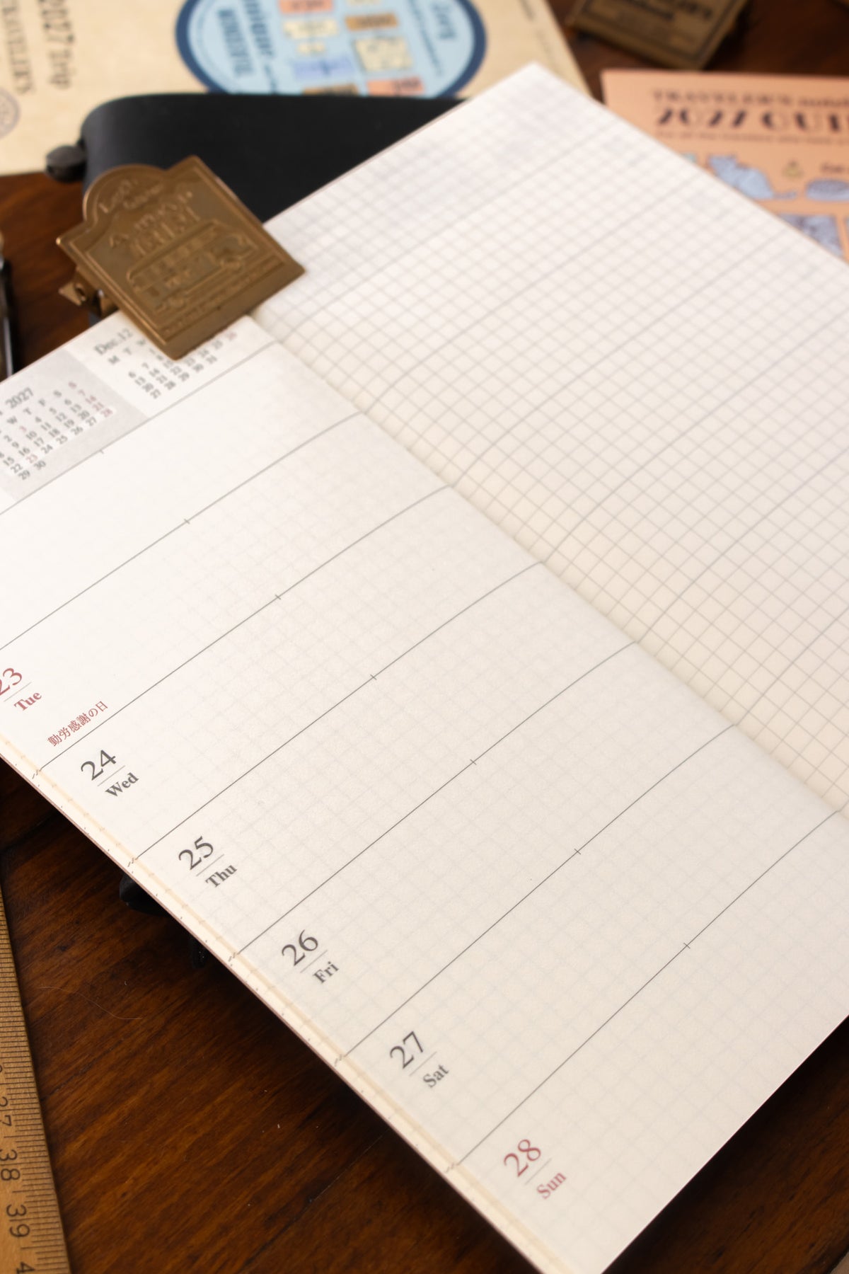 TRAVELER'S 2027 Refill - Weekly+Memo