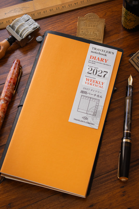 TRAVELER'S 2027 Refill - Weekly Vertical