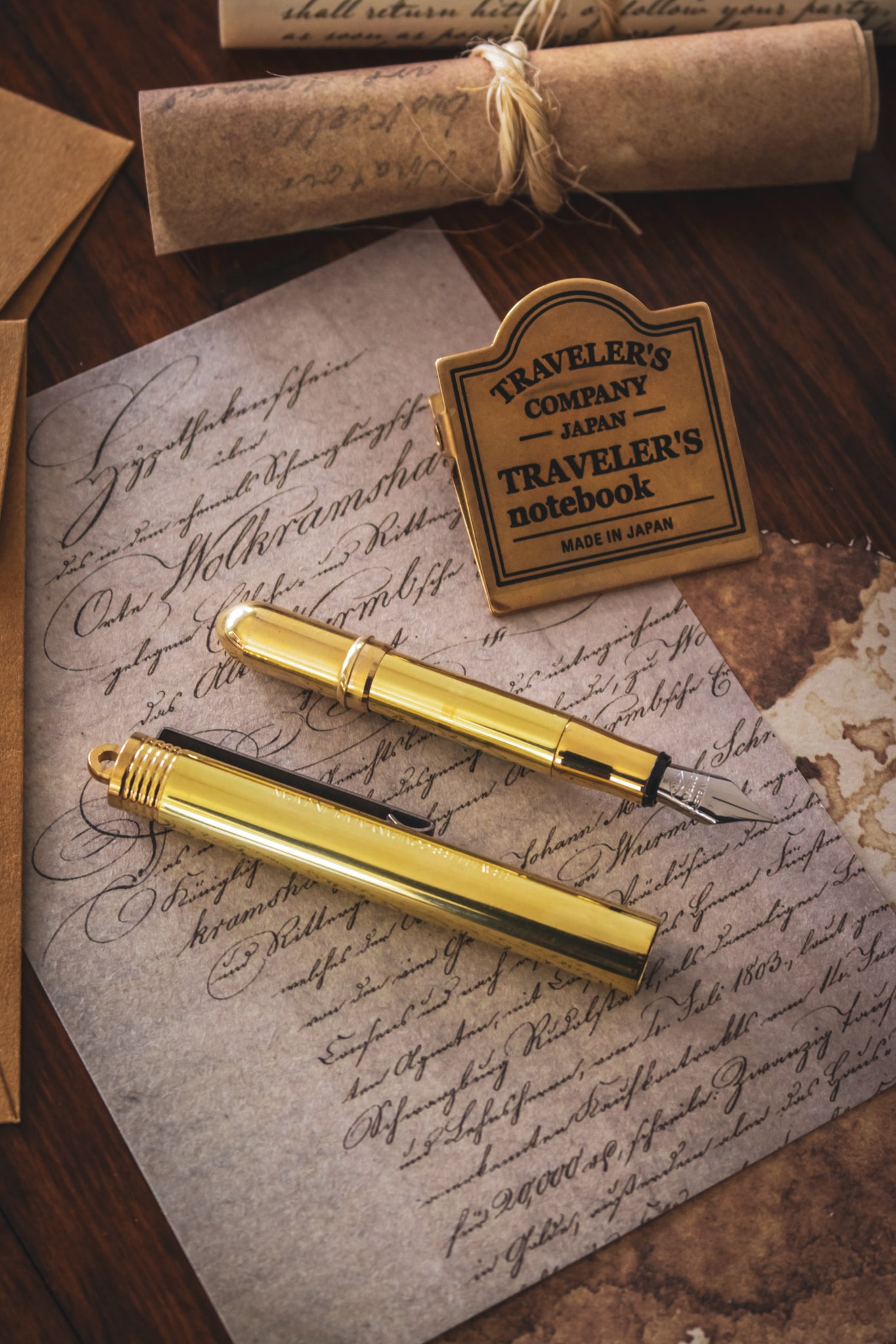 TRAVELER'S Company Brass - Fountain Pen