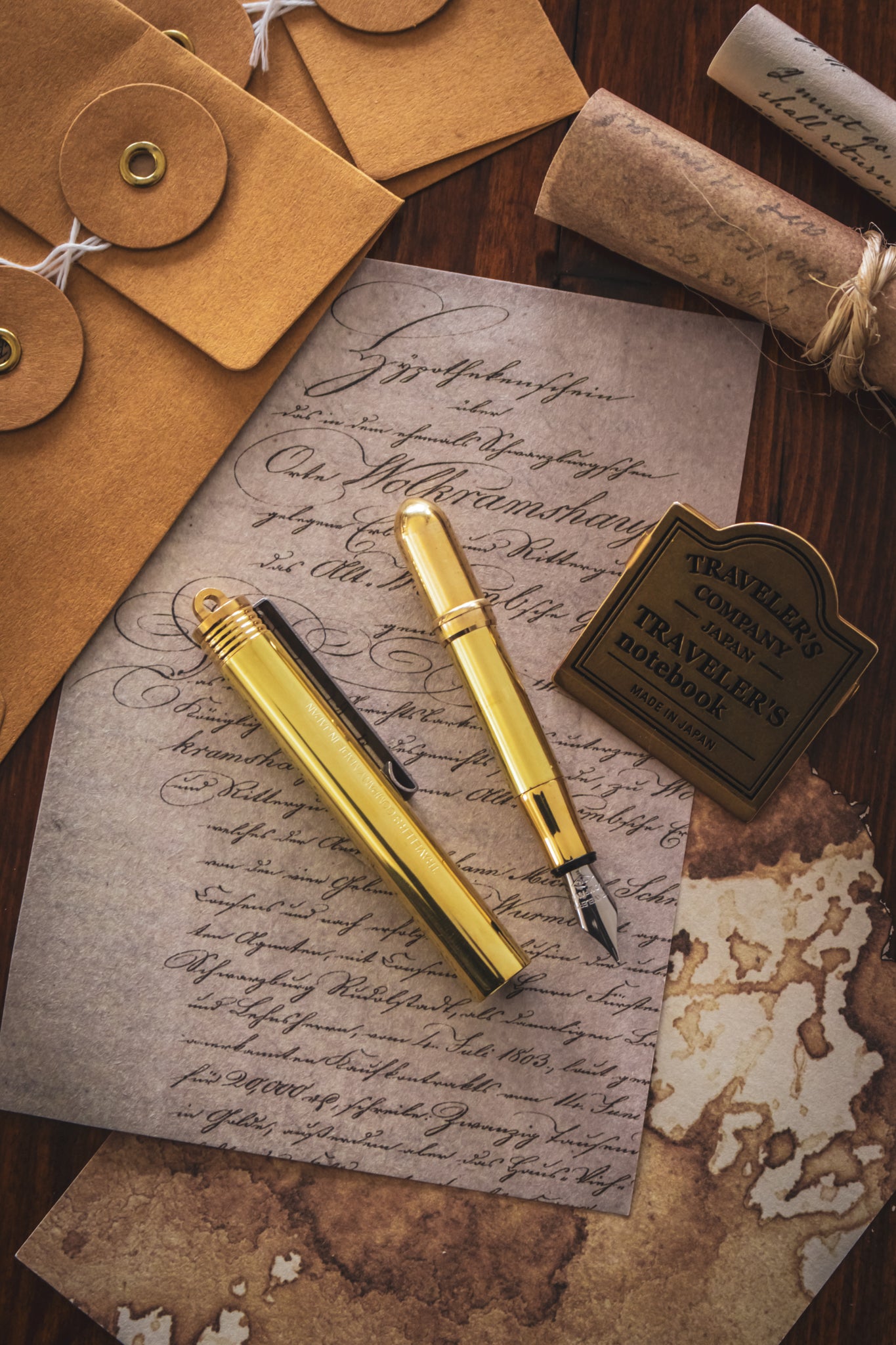 TRAVELER'S Company Brass - Fountain Pen