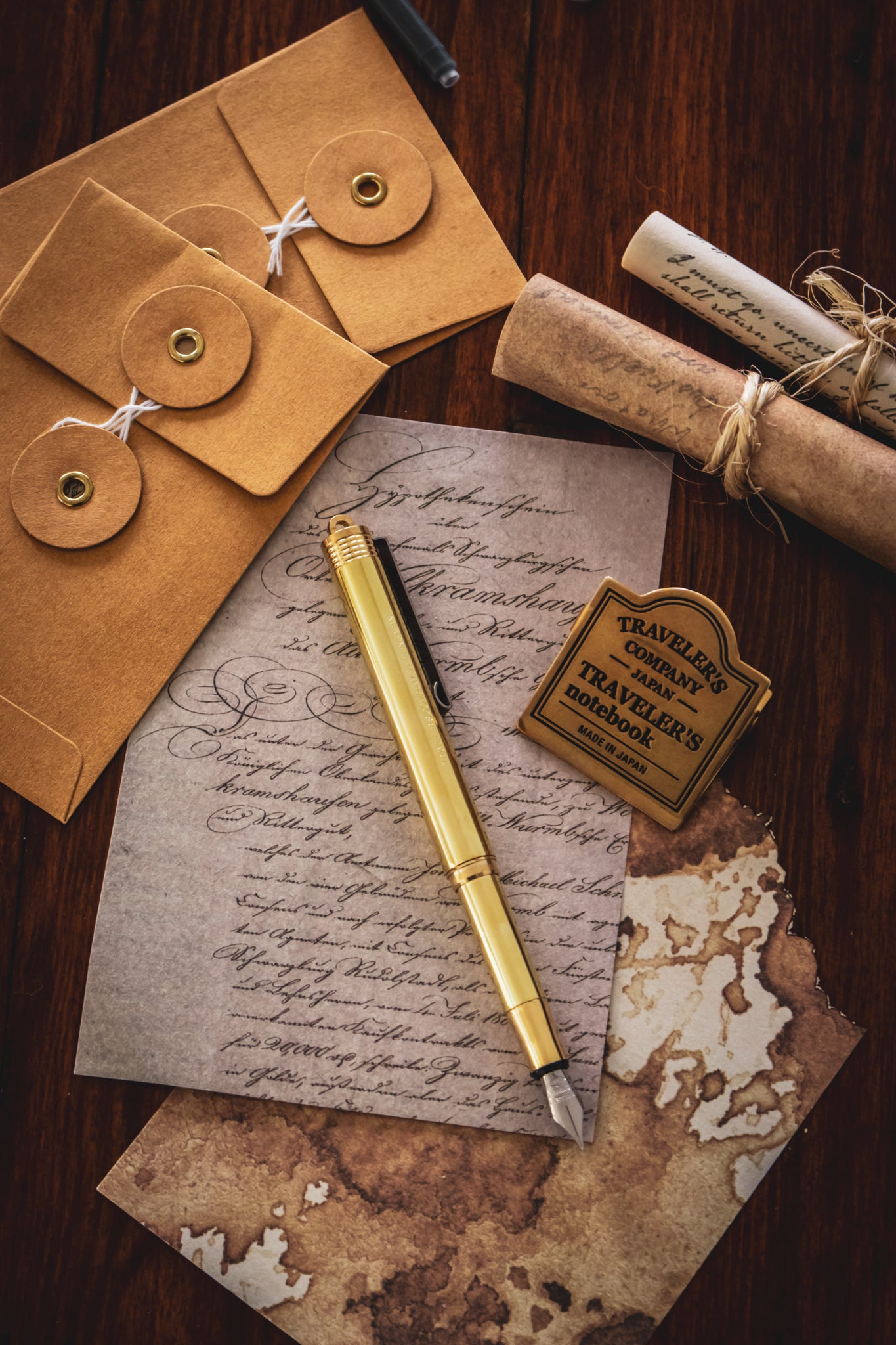 TRAVELER'S Company Brass - Fountain Pen