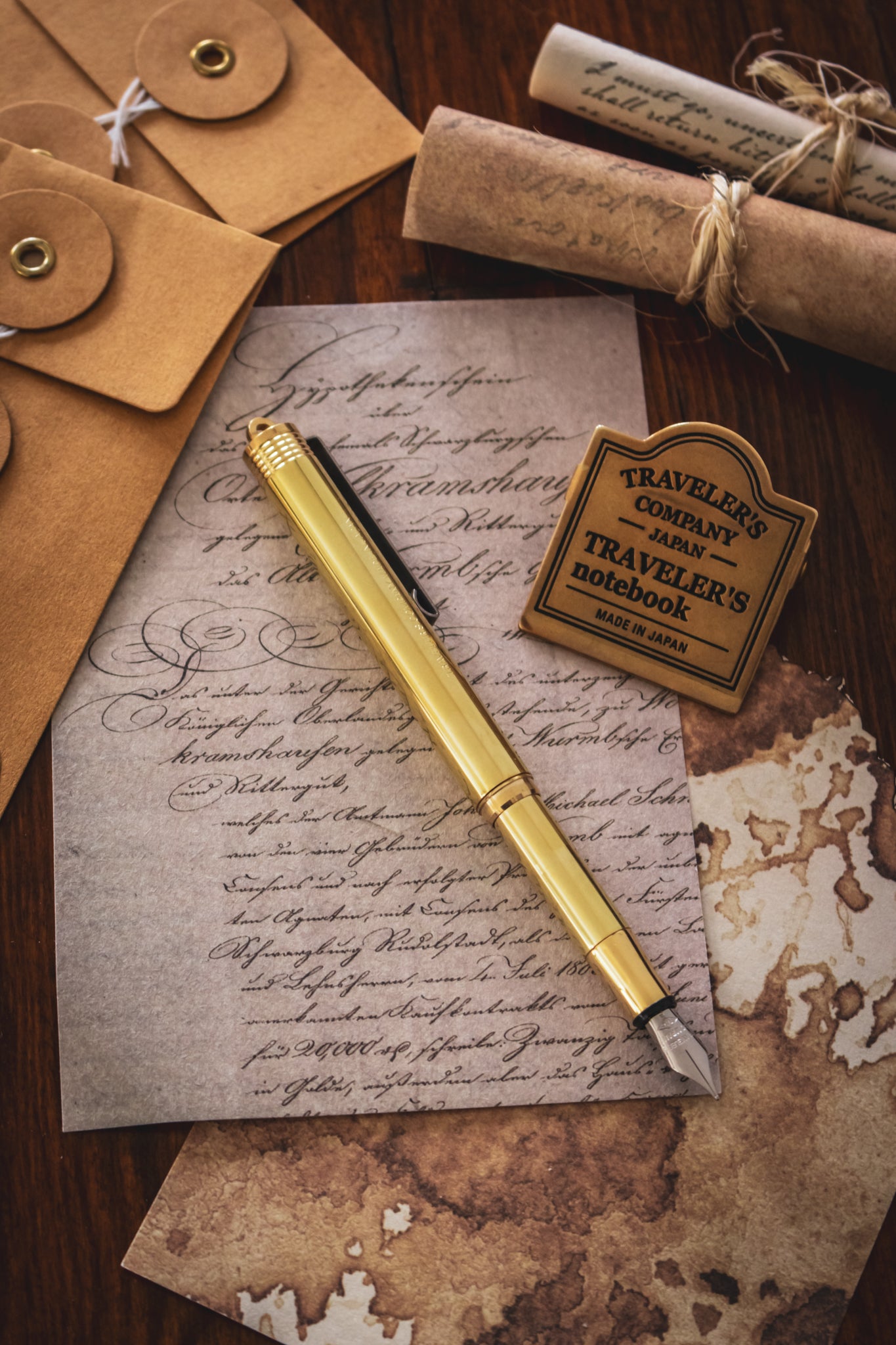 TRAVELER'S Company Brass - Fountain Pen