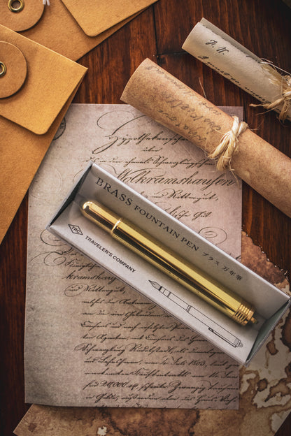 TRAVELER'S Company Brass - Fountain Pen
