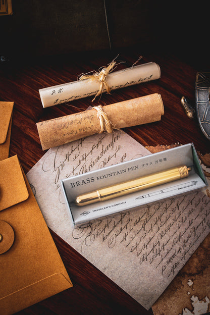 TRAVELER'S Company Brass - Fountain Pen