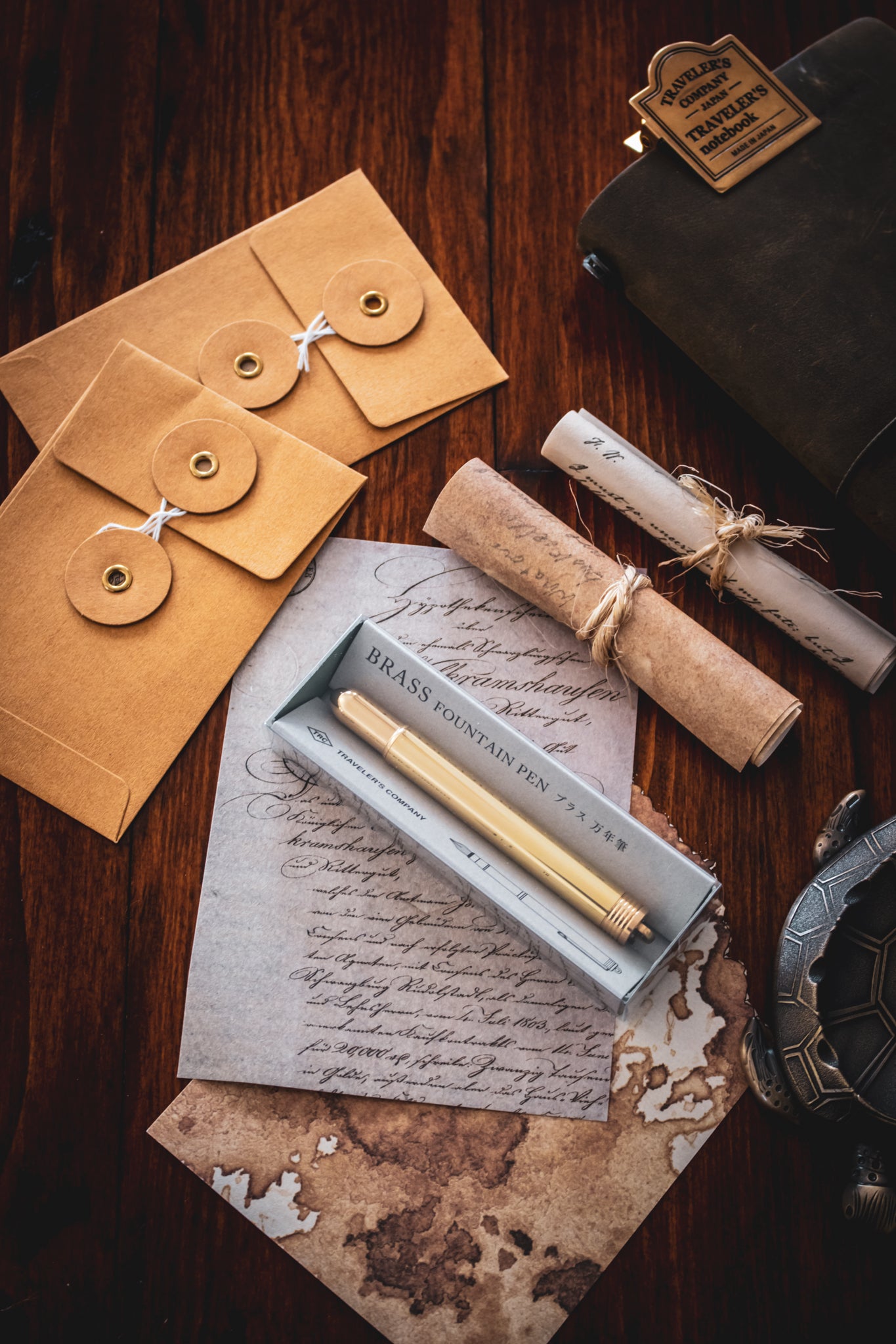 TRAVELER'S Company Brass - Fountain Pen