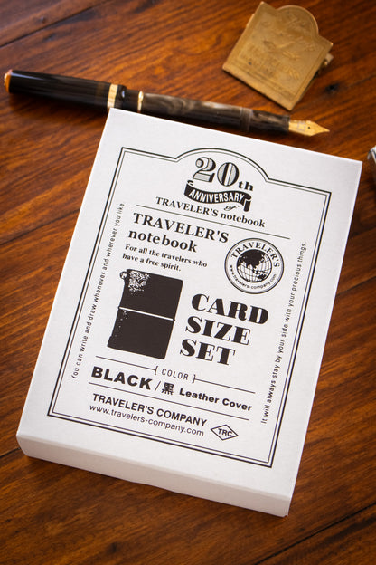 TRAVELER’S Notebook Card Size - Black
