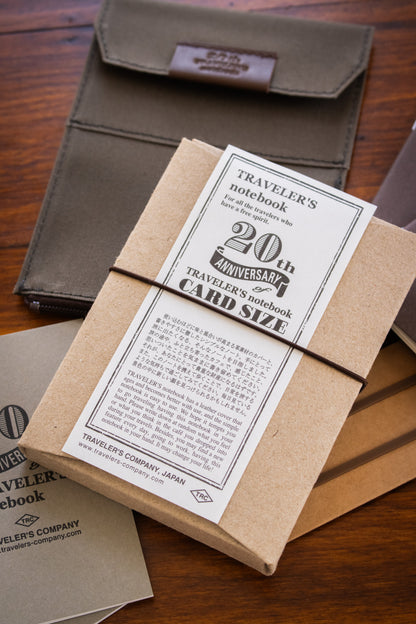 TRAVELER’S Notebook Card Size - Brown