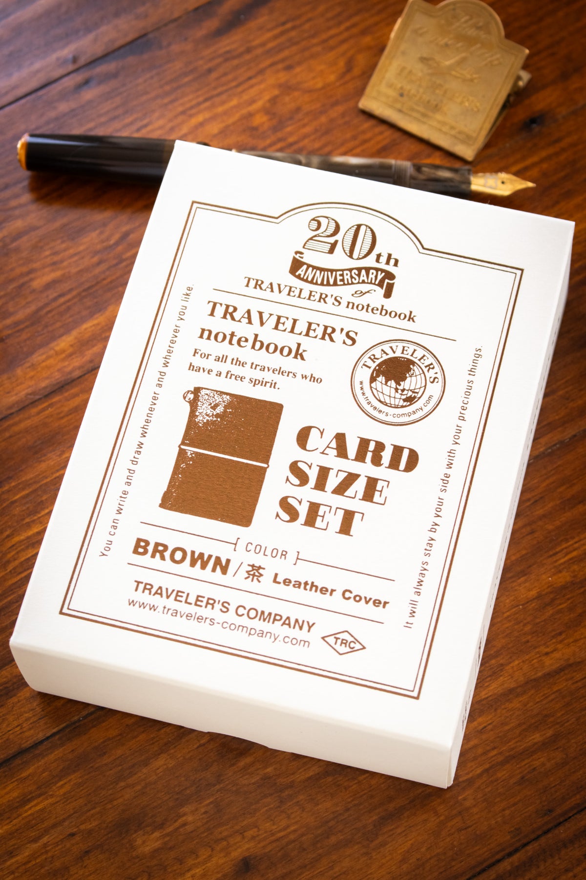 TRAVELER’S Notebook Card Size - Brown