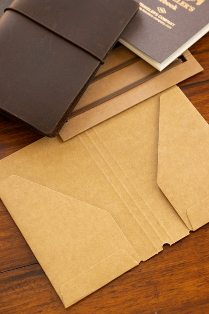 TRAVELER’S Notebook Card Size - Brown