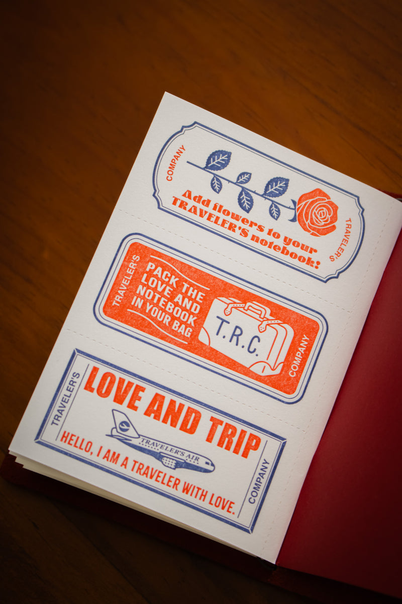 TRAVELER'S Notebook Refill Passport (Love & Trip)