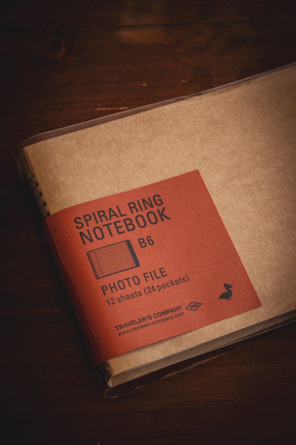 TRAVELER'S Spiral Ring Notebook - B6 Photo File