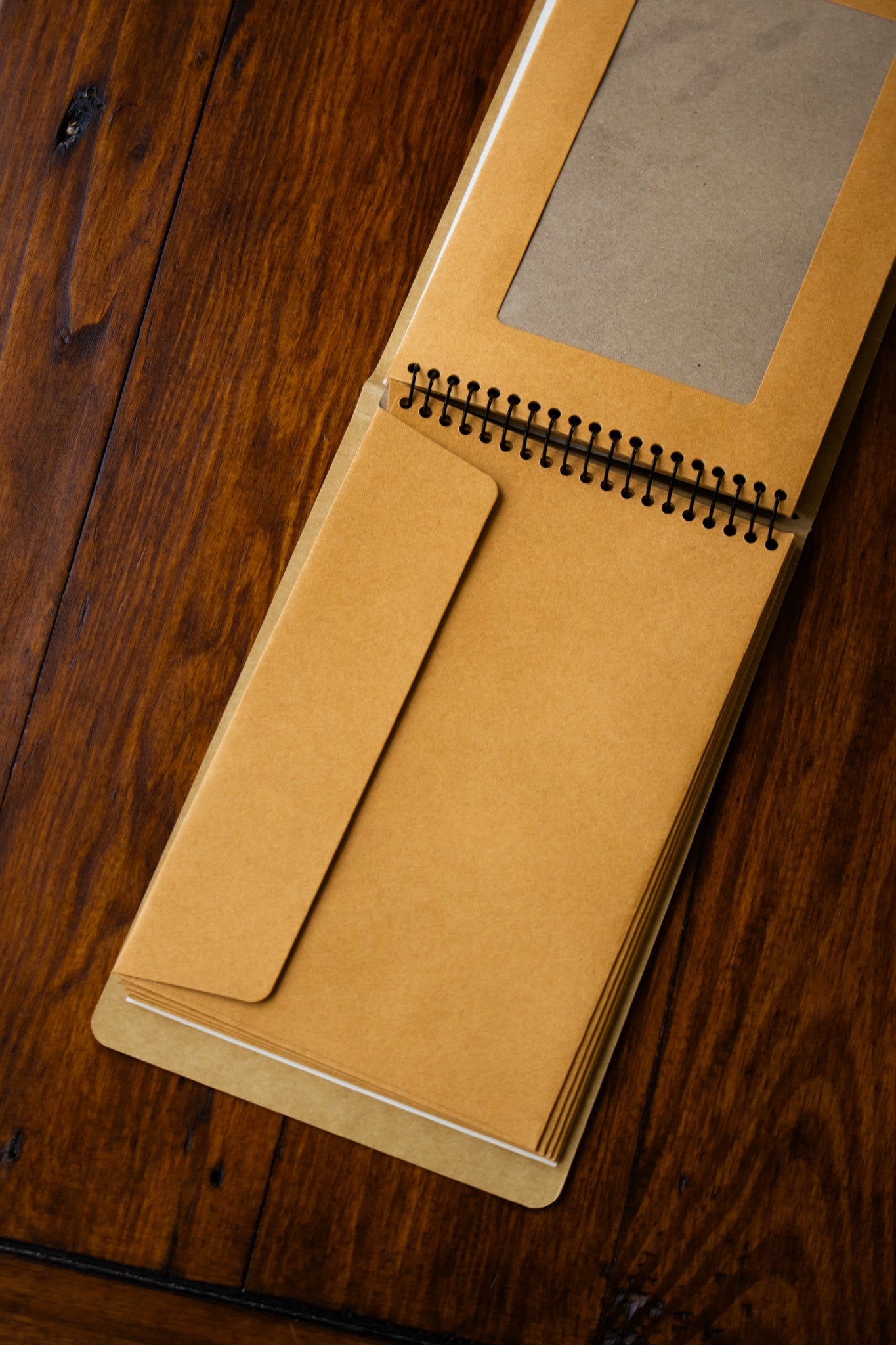 TRAVELER'S Spiral Ring Notebook - Window Envelope