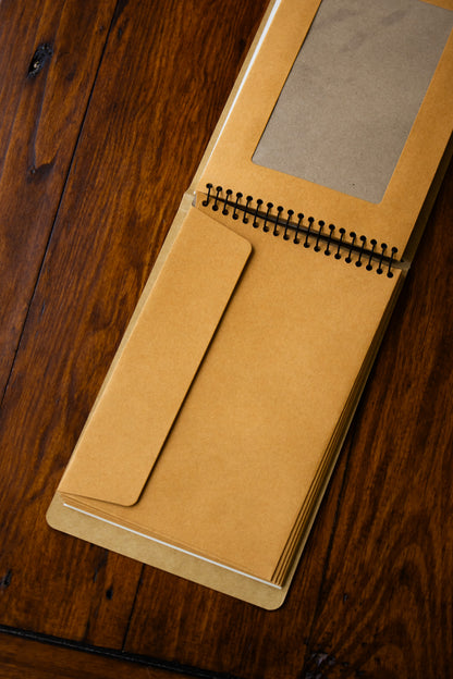 TRAVELER'S Spiral Ring Notebook - Window Envelope