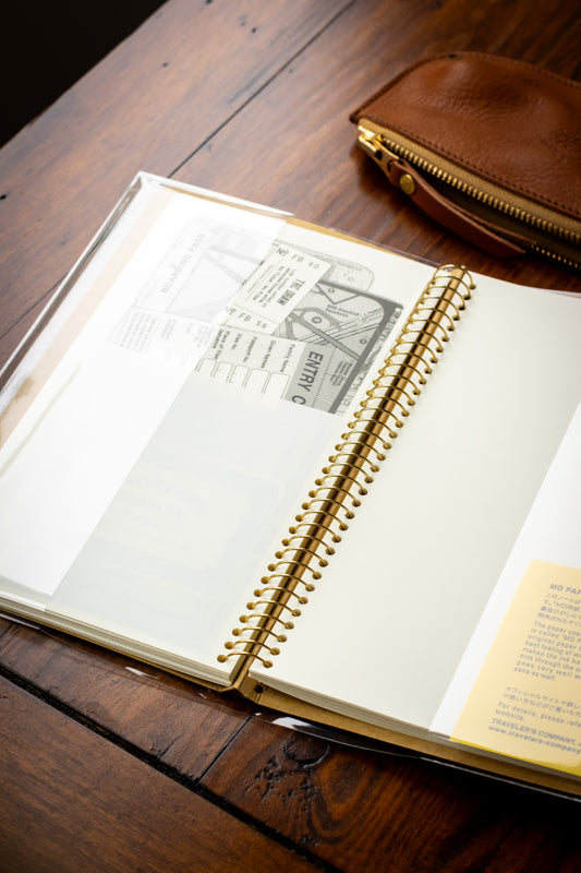 TRAVELER'S Spiral Notebook - A5 Paper Pocket