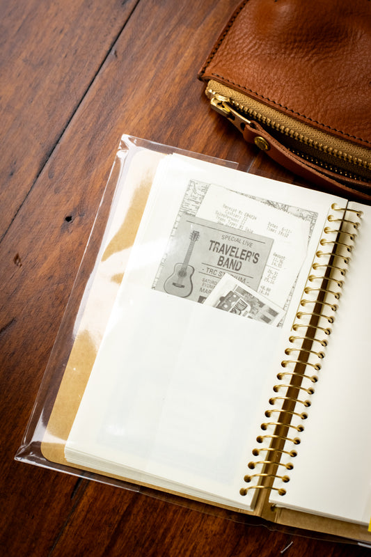 TRAVELER'S Spiral Notebook - A6 Paper Pocket