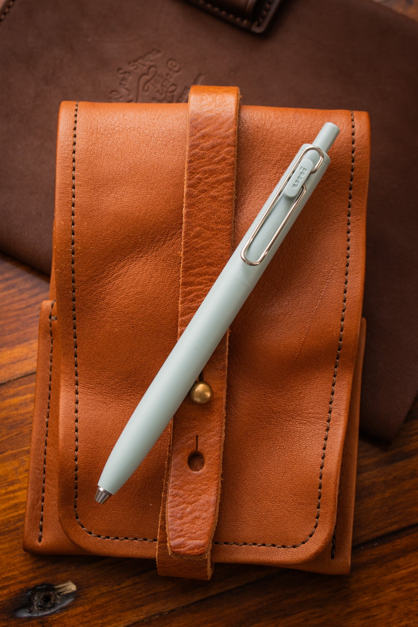 Gel Pen Uni-ball ONE F - Faded Green