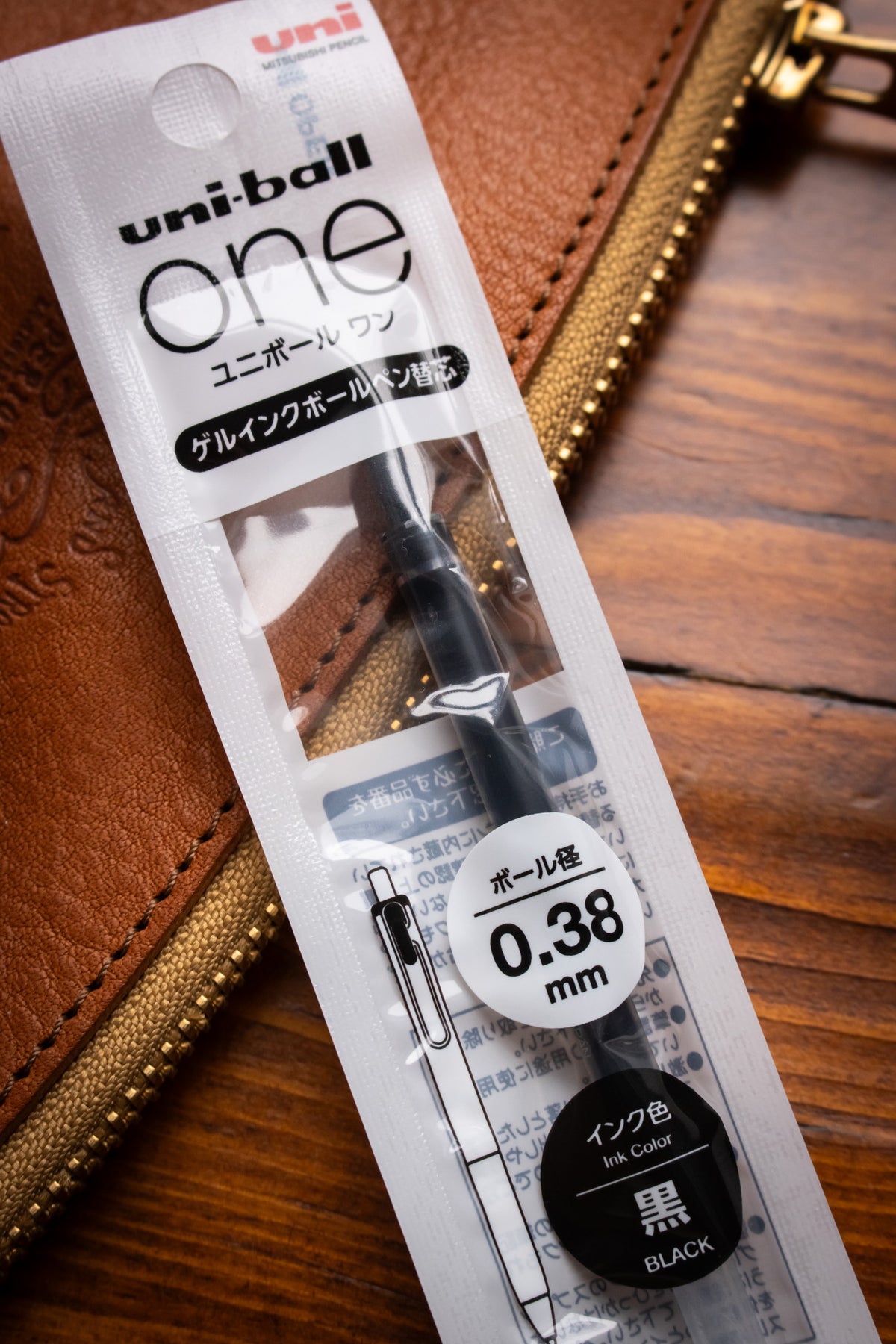 Uni-ball ONE Refill - Black 0.38mm