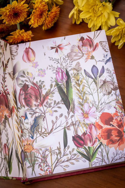 Vintage Blossoms and Blooms Sticker, Color & Activity Book