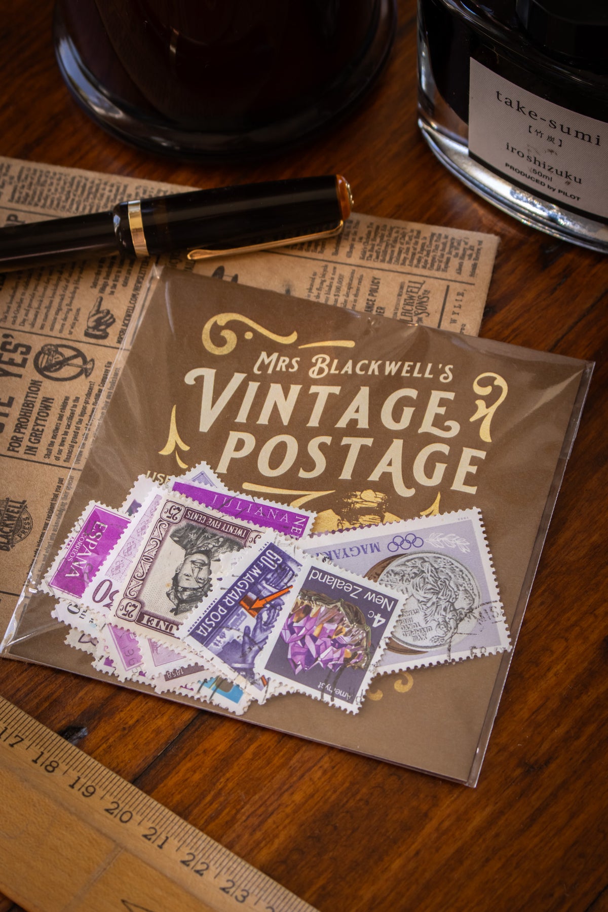 Used Vintage Postage (20 Stamps)