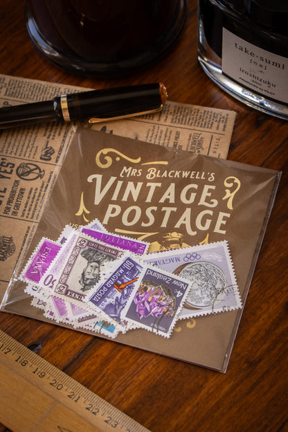 Used Vintage Postage (20 Stamps)
