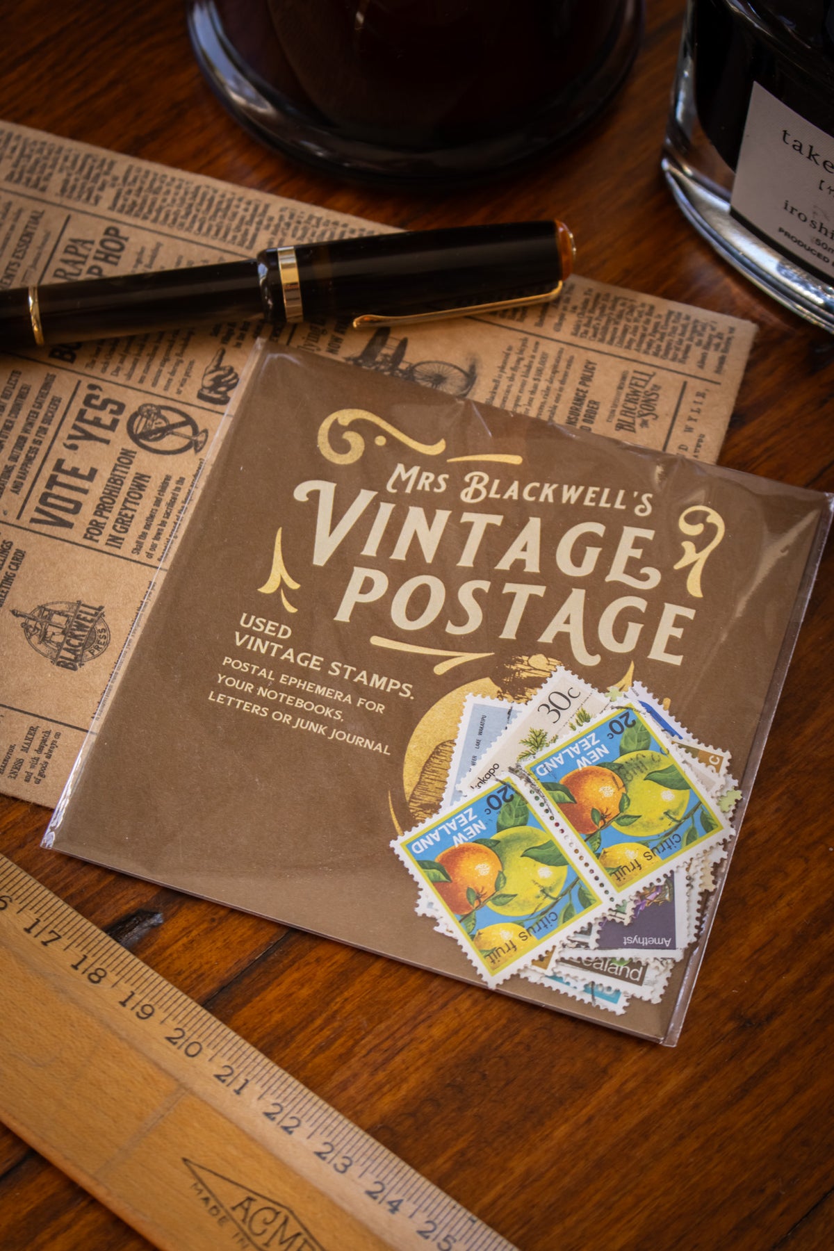 Used Vintage Postage (20 Stamps)